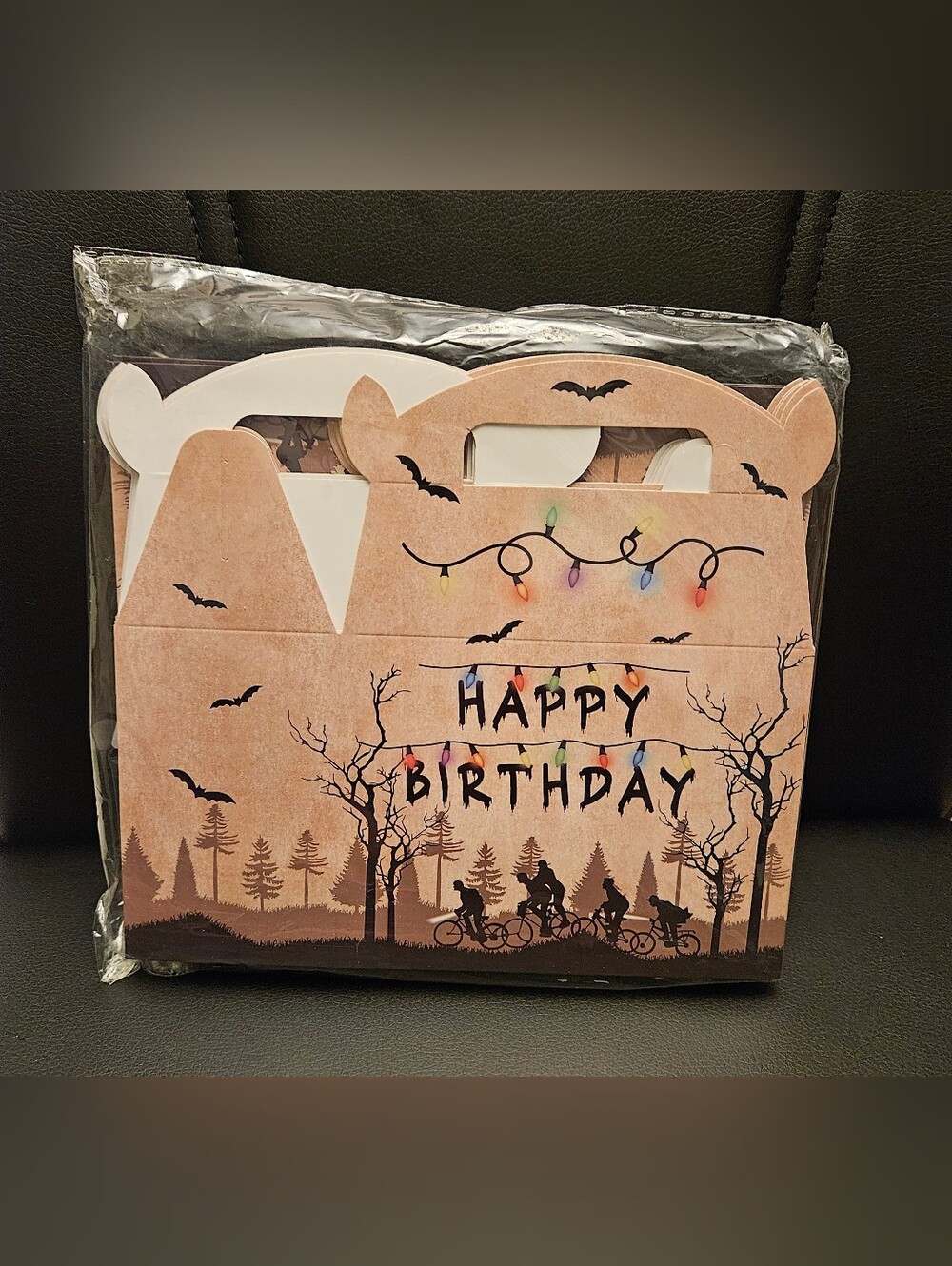 Happy Birthday Party Favor Box - 12ct